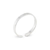 Plain Thin Band Sterling Silver 925 Toe Ring