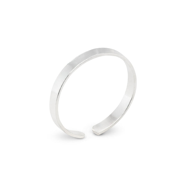 Plain Thin Band Sterling Silver 925 Toe Ring