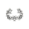 Seven Flower band Sterling Silver 925 Toe Ring