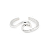 Wave Loop Sterling Silver 925 Toe Ring