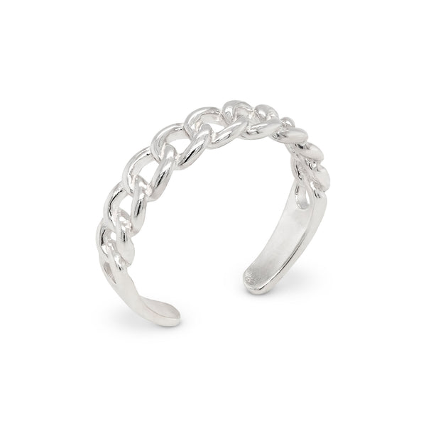 Chain Link Sterling Silver 925 Toe Ring