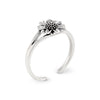 Flower Sterling Silver 925 Toe Ring