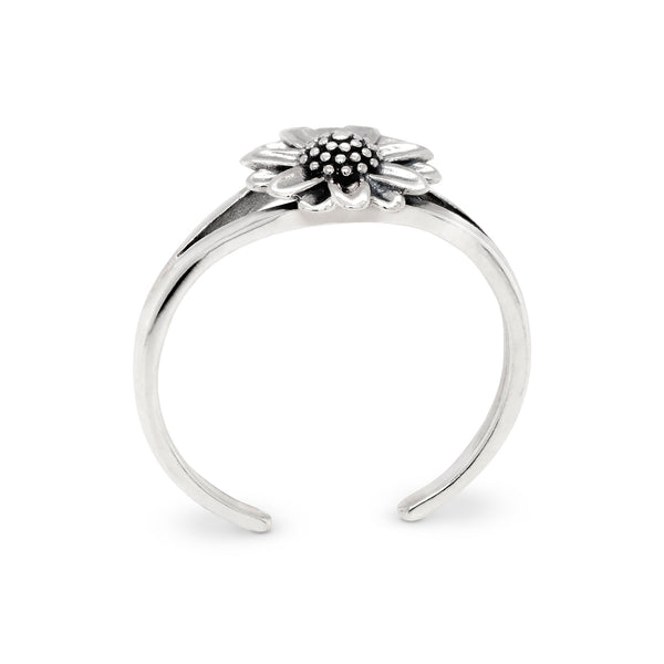 Flower Sterling Silver 925 Toe Ring