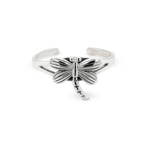 Dragonfly Sterling Silver 925 Toe Ring