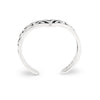 Chevron Ornate Gothic Cut Out Sterling Silver 925 Toe Ring