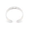 Moon Phases Cut Out Band Sterling Silver 925 Toe Ring
