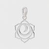 925 sterling silver sacral chakra pendant 360° Video