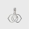 925 sterling silver third eye chakra pendant 360° Video