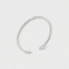 Hammered Thin Band Solid Sterling Silver 925 Toe Ring 360° Video