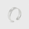 Grooved Band Solid Sterling Silver 925 Toe Ring 360° Video