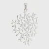 Leafy Branch Sterling Silver 925 Pendant 360° Video