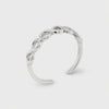 Triple Infinity Solid Sterling Silver 925 Toe Ring 360° Video