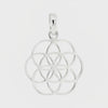 Seed of Life Mandala Sterling Silver 925 Pendant 360° Movie