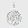 Tree of Life Circular Sterling Silver 925 Pendant 360° movie