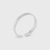 Plain Thin Band Solid Sterling Silver 925 Toe Ring 360° Video