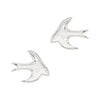 925 sterling silver flying swift stud earrings