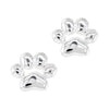 925 sterling silver puppy paw stud earrings