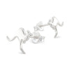 925 sterling silver kangaroo stud earrings