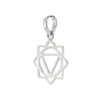 925 sterling silver solar plexus chakra pendant