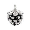 925 sterling silver pinecone pendant